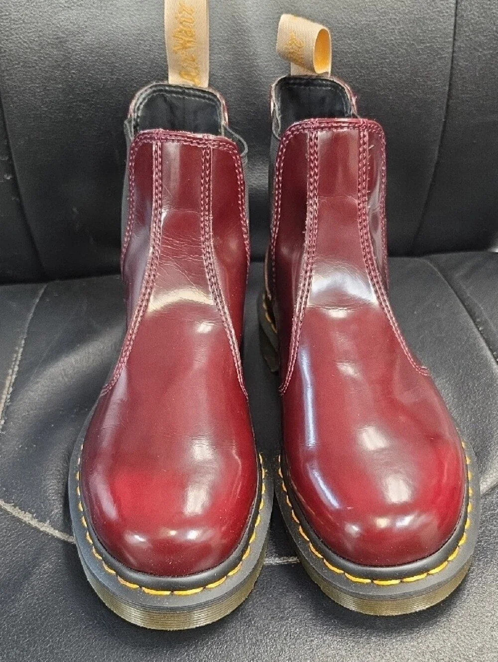 Timberland polished burgundy